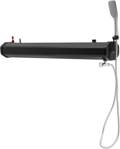 Portable Shower for Camping, 4.76-Gallon Portable Water Tank with Hose&showerhead Handheld, Roof Rack Mount Road Shower for Hiking, Car Wash, Pet Cleaning, Beach Vacations