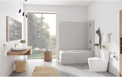 Grohe 1018990000 Cubeo Single Hole Single Handle S-Size Bathroom Faucet, Less Drain, 1.2 GPM, Starlight Chrome
