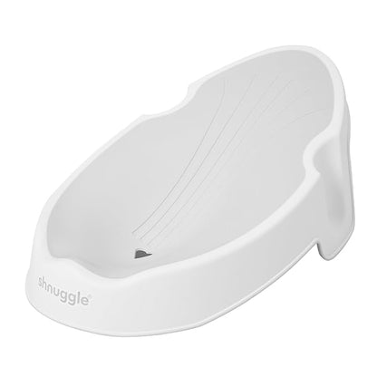 Shnuggle | Newborn Baby Bath Support | Ergonomic Soft-Touch Seat | Lightweight Non-Slip Base | Compact | Perfect for Babies up to 6 Months