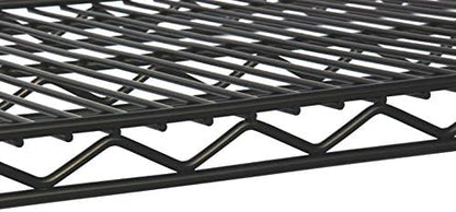 Omega 21" Deep x 48" Wide x 96" High 3 Tier Black Starter Shelving Unit