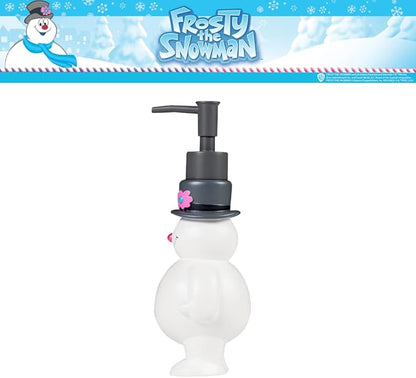 Frosty The Snowman Holiday Christmas Soap/Lotion/Hand Sanitizer Resin Pump Dispenser, 13 Ounces, (Officially Licensed Product) by Franco Collectibles