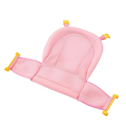 Baby Bath Seat Support Net Bathtub Shower Mesh Non Slip Adjustable for Newborn Infant