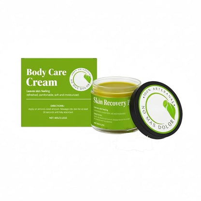 Body Care Cream for Joint & Skin Recovery, Moisturizing Balm with Squalane & Coconut Oil, All-Day Comfort, Non-Greasy Formula, for Dry & Rough Skin, 2.12oz (2)