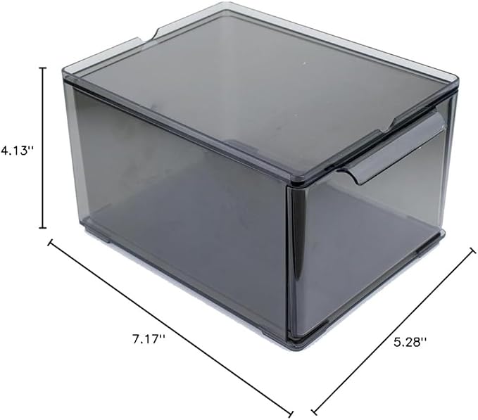 Multi-Purpose Acrylic Box - Organize with Style (Black)
