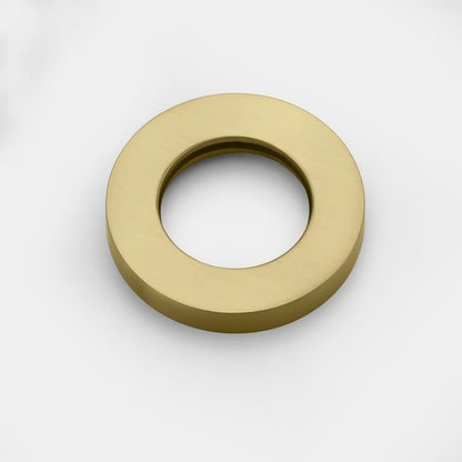 SUMERAIN Tub Faucet Wall Mount Tub Filler High Flow Bathtub Faucet Brushed Gold with Rough in Valve, Two Cross Handles