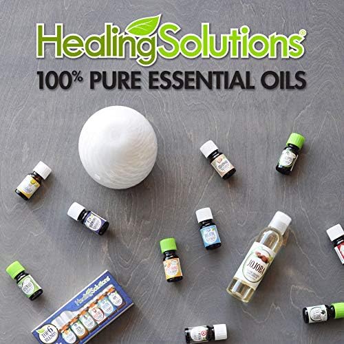 Healing Solutions Breathe Easy Organic Essential Oil - Pure & Undiluted Essential Oil Blend for Diffuser, Humidifier, Aromatherapy - 1 oz (30ml)