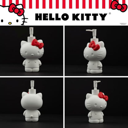Hello Kitty Soap/Lotion/Hand Sanitizer Resin Pump Dispenser, 10.36 Ounces, (Officially Licensed Product) by Franco Collectibles