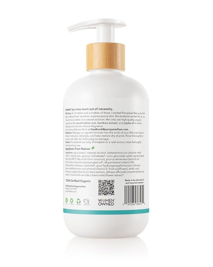 Shampoo & Body Wash + Conditioner Combo Set (Unscented) All Natural Formula for Newborns, Toddlers and Kids, 12 fl oz Each 12 Fl oz Each