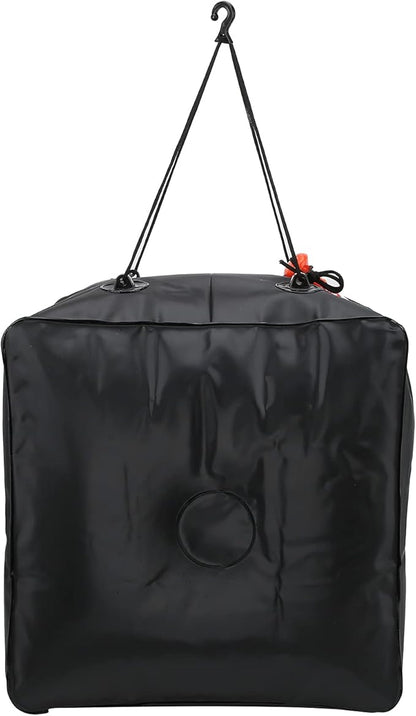 40L Solar Shower Bag, Portable Water Bag with Energy Heated System, Solar Heated Outdoor Camping Shower Bag with Advanced Shower Head, Large Capacity 10 Gallons for Hiking Beach Tr