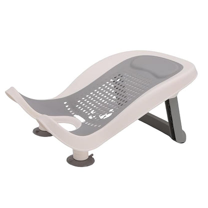 Baby Butt Washing Basin, Portable Bath Tub with Strong Suction Cups and Foldable Stand for Newborn Bathing Support, Non Slip Comfortable Design