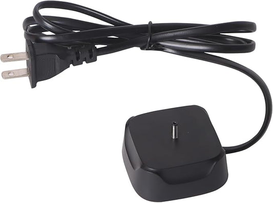 Charger Base for Bitvae/Fairywill / 7AM2M AM105/AM110 Electric Toothbrush (Not for 7AM2M AM100 AM101 AM103), Replacement Charger for Electric Toothbrushes Charged with USB Data (Black)