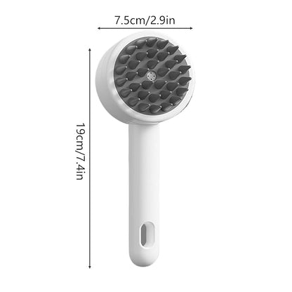 Dog Bathing Brush - Cat Bathing Grooming Brush - Pet Soothing Massage Comb - for Dogs Cats Puppy Kitten Bath Shower Wash