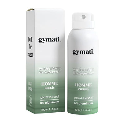 Gymati Fitness Body Deodorant Spray Aluminum Free For Men