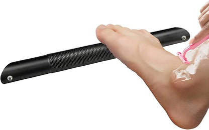 Shower Foot Rest for Shaving Legs Shower Foot Stool- Wall Mounted Bathtub Foot Rest Stainless Steel 304 Foot Rset Bar- Black