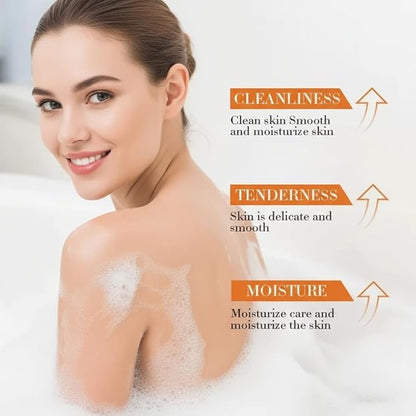 Kojic Acid Soap, Turmeric Soap Bar for Dark Spot Removal, Natural Turmeric Handmade Soaps for Face and Body, Organic Use Skin Care Soaps, Deep Cleans the Skin and Provides More Moisturizing (2Pcs)