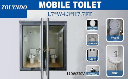 Outdoor Portable Restroom, Mobile Toilet