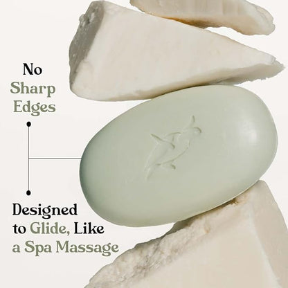 Elliqua Triple Milled Body Bar Soap – No.3 – Cucumber & Mint – Made in USA – Vegan, Plastic-Free, Natural, Eco-Friendly, Long-Lasting, Cruelty-Free – No Parabens or Sulfates