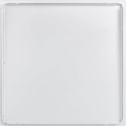 Vent Systems 24'' x 24'' Inch White Metal Access Panel with Click Function - Easy Access Doors - Access Panel for Drywall Wall Ceiling - Electrical Plumbing Service Door - Crawl Space Doors