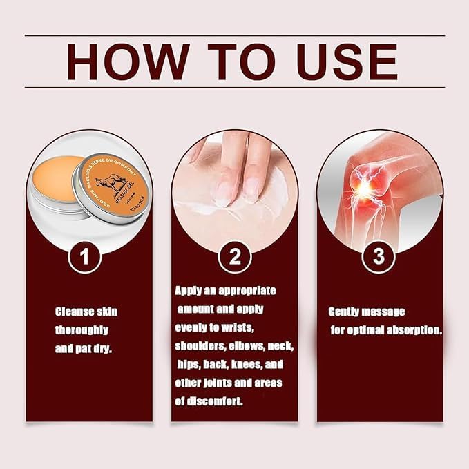2PCS Therawolf Neuro Balm, Muscle and Joint Builder Balm, Natural Joint Care Soothing Massage Cream, Joint Activities Throughout The Body, Daily Joint & Muscle Care