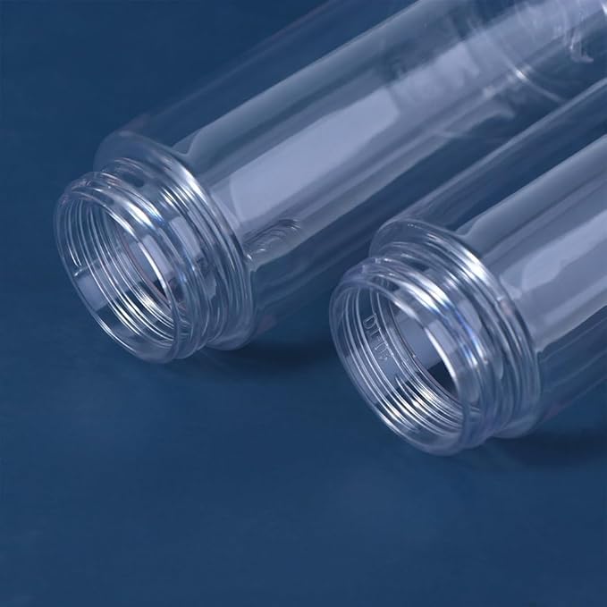 Clear Plastic Foam Pump Bottle Set,30/40/50/60ml Portable Travel Mini Cosmetic Dispenser Shampoo Cleanser Empty Bottle,Refillable Containers (60ml)