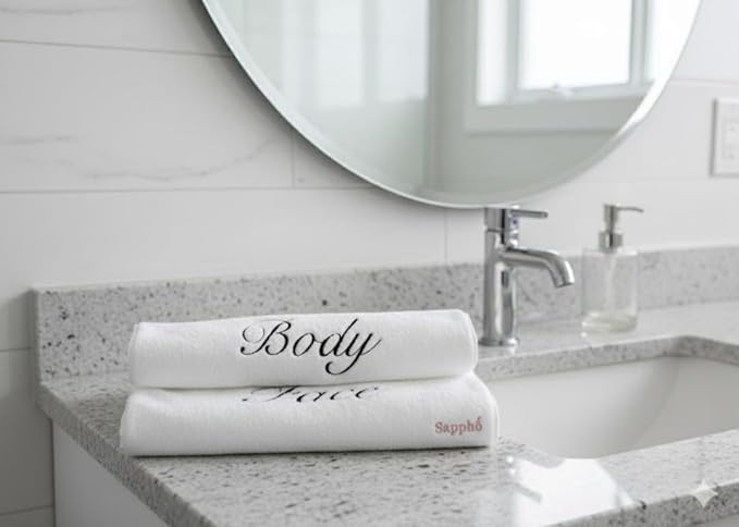 White Beautiful Comfortable Cotton Bath Towels, (54x27) 137.16 cm x 68.58 cm, White, Hair, Face. Body Design, Premium Bathroom Collection