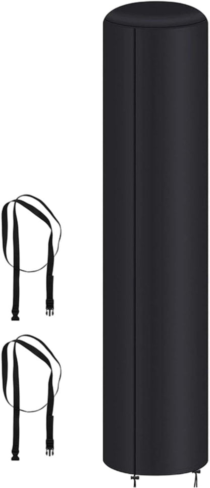 rockible Outdoor Solar Shower Cover Solar Shower Enclosure,Sturdy 25.98x87.01inch,Weather Protection Case for 10.6 Gallon