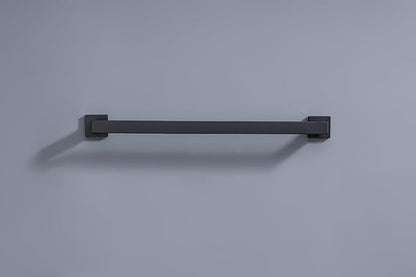 10 Pack Matte Black Bathroom Hardware Set - SUS304 Stainless Steel Wall-Mounted Towel Bar, Holder & Racks, 23.6 Inch