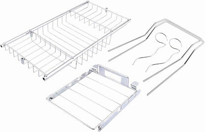 Bathtub Tray, Bath Tray for Tub Bathtub Caddy Wine Slots and Book Holder Bath Table for Candle Towel Book Wine Phone Shower