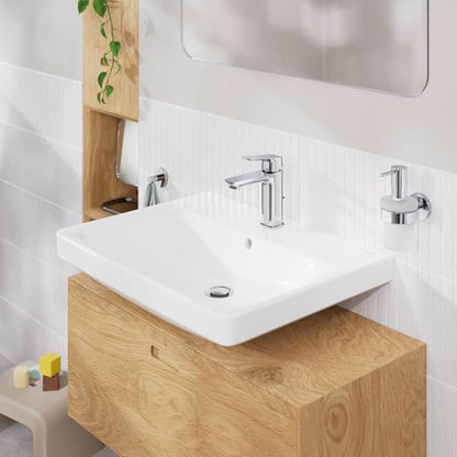 Grohe 1018980000 Cubeo Single Hole Single Handle S-Size Bathroom Faucet, 1.2 GPM, Starlight Chrome