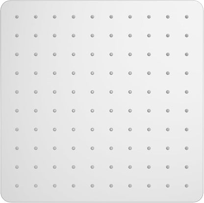 VBFF-Shower Head,rain shower head, 8 inch- Square Shower Head, 1.8 GPM Flow Rate, rainfall showerhead,VBFF07 (Chrome)