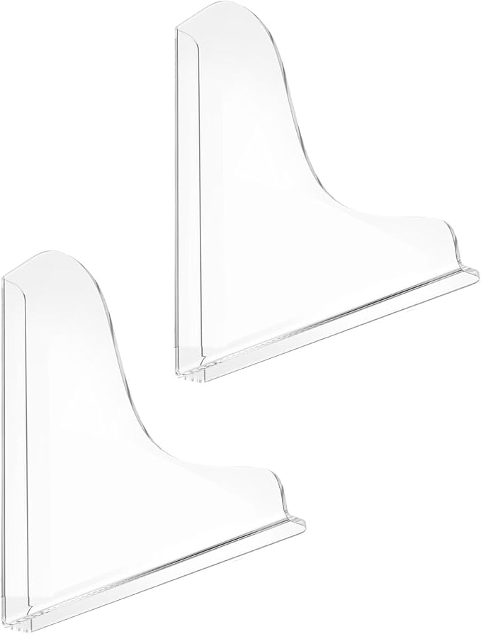 2PCS Clear Shower Splashing Guard, Acrylic Bath Angle Protection, Tub Corner Water Guards with Adhesive, Transparent Shower Water Guard for Home Bathroom
