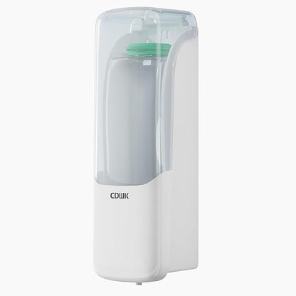 Hand Soap Dispenser Wall Mount, 10fl.oz/300ml Liquid Soap Dispenser Bathroom, Hand Sanitizer Dispenser for Kitchen White, CD-1158