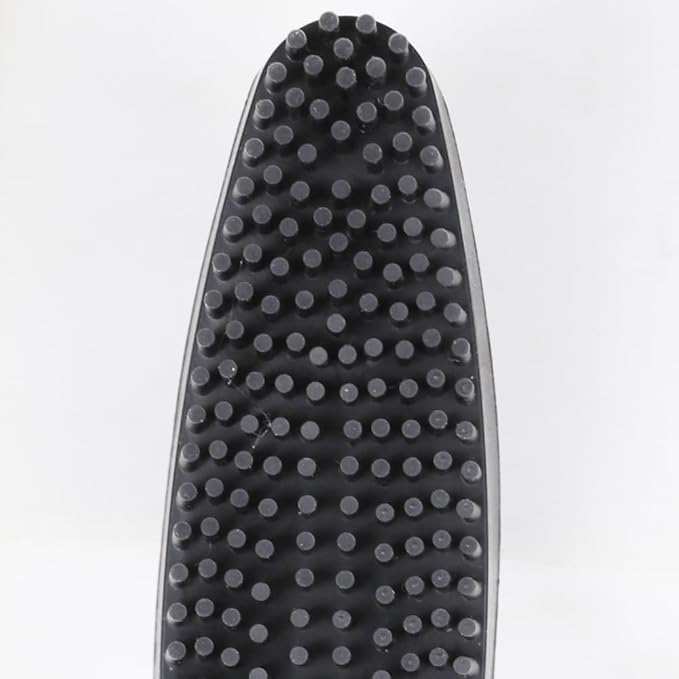 Rubber Pet Hair Removal Brush for Couch Clothes Dog Cat Pet Hair Carpet, Also Used as Dog Cat Bath Brush with Massage Effect(black)