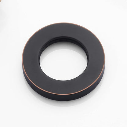 SUMERAIN Wall Mount Tub Filler Oil Rubbed Bronze High Flow Bathtub Faucet Long Spout with Rough in Valve, Two Cross Handles