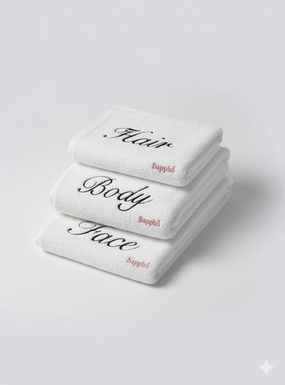 White Beautiful Comfortable Cotton Bath Towels, (54x27) 137.16 cm x 68.58 cm, White, Hair, Face. Body Design, Premium Bathroom Collection