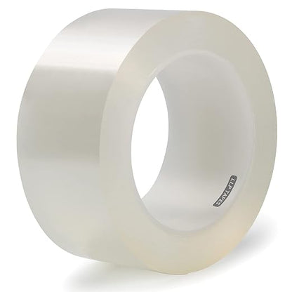 LLPT Caulk Tape Clear 2 Inch x 33 Feet Extra Waterproof Heavy Duty Adhesive Caulking Strips for Sink Shower Bathtub Toilet Lavabo Kitchen (CT233)