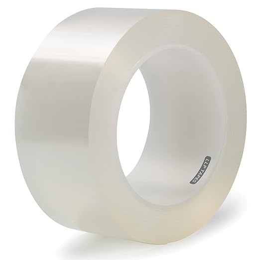 LLPT Caulk Tape Clear 2 Inch x 33 Feet Extra Waterproof Heavy Duty Adhesive Caulking Strips for Sink Shower Bathtub Toilet Lavabo Kitchen (CT233)