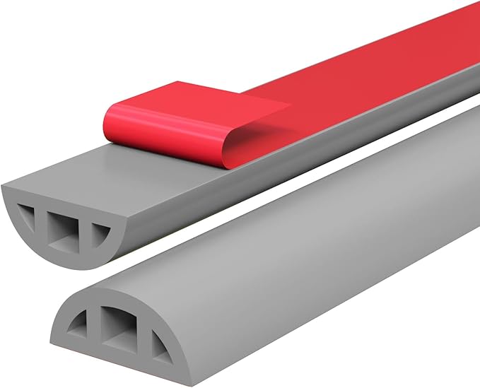 39" Shower Threshold Water Dam, Self-Adhesive Shower Barrier and Kitchen Water Stopper sealing Retention System Rubber Shower Guard Dam for Dry And Wet Separation Caulk Seal Strip Edge Trim
