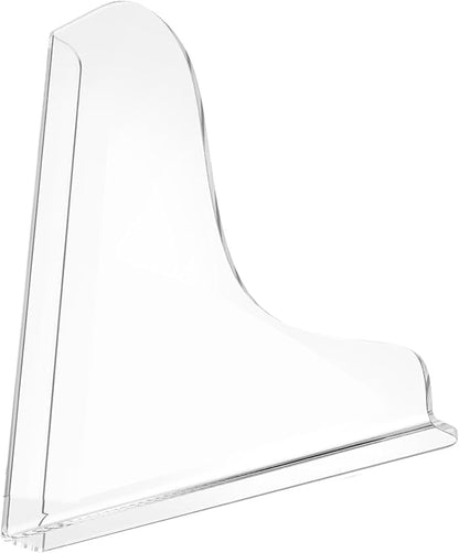 2PCS Clear Shower Splashing Guard, Acrylic Bath Angle Protection, Tub Corner Water Guards with Adhesive, Transparent Shower Water Guard for Home Bathroom
