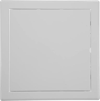 Vent Systems 8'' x 8'' Inch White Metal Access Panel - Easy Access Doors - Access Panel for Drywall, Wall, Electrical and Plumbing Service Door