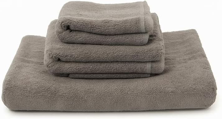 3-Piece Towel Set – 100% Cotton Bath Towel, Hand Towel & Washcloth – Soft, Absorbent & Quick Dry Towels for Bathroom or Spa