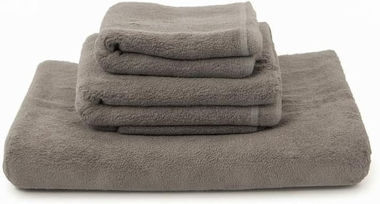 3-Piece Towel Set – 100% Cotton Bath Towel, Hand Towel & Washcloth – Soft, Absorbent & Quick Dry Towels for Bathroom or Spa