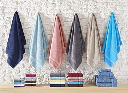 SALBAKOS 100% Turkish Cotton Washcloth Set of 12 13x13 inch | Heirloom Quality | Hotel & Spa Collection | Ultra Soft, Super Absorbent, Washcloth Towels | Made in Turkey (Green, 12 Washcloths)