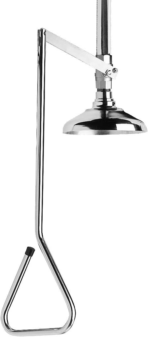 Speakman SE-220-SS Lifesaver Vertical Supply Emergency Shower, Stainless Steel