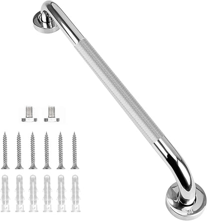 supregear Grab Bars for Bathtubs and Showers, Anti Slip Bathroom Grab Bars for Seniors, 304 Stainless Steel Safety Shower Handle, Toilet Handicap Elderly Assist Bathroom Wall Handle, 22 inch