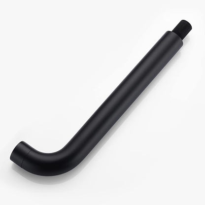 SUMERAIN Wall Mount Tub Filler Matte Black Bathtub Faucet High Flow Two Cross Handles with Rough in Valve, Extra Long Spout