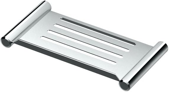 Gatco 1467 Elegant Shower Shelf, Chrome, 10"
