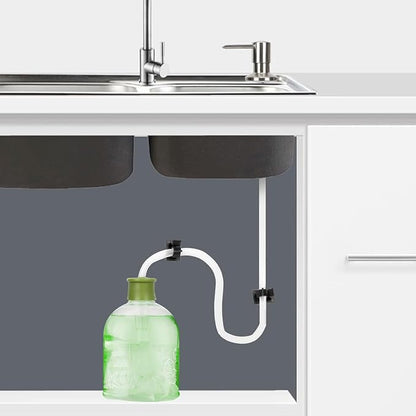Soap Dispenser for Kitchen Sink,Stainless Steel Countertop Dish Soap Dispenser Pump with 47" Extension Tube