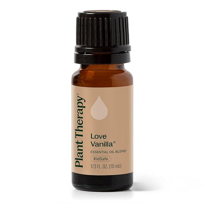 Plant Therapy Love Vanilla Essential Oil Blend 10 mL (1/3 oz) 100% Pure, Undiluted, Therapeutic Grade