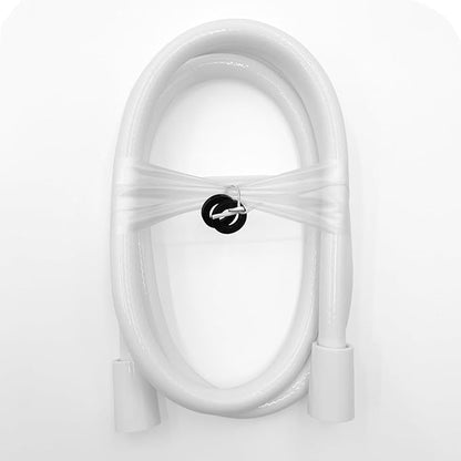 Replacement Shower Hose for RV Camper 6in Flexible & Kink-Free Heavy Duty PVC Lead-Free White